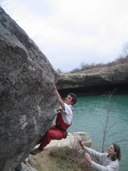 Bouldering na Zare�kom