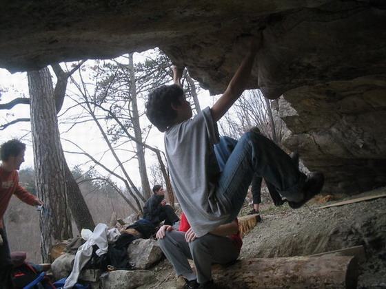 Bouldering na Zare�kom